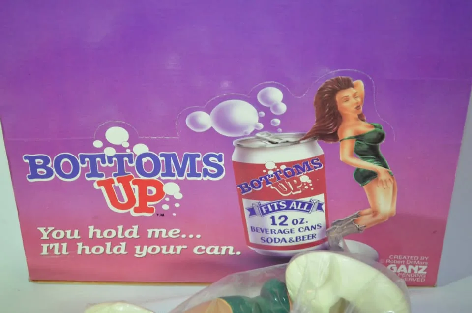 RARE Vintage Bottoms Up R. Demars Ganz Beer Holders image indicator(7)