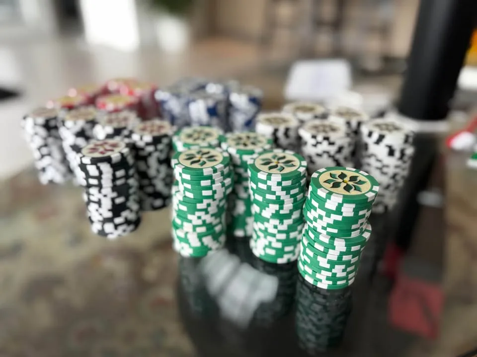 500 pieces poker chips set image indicator(2)