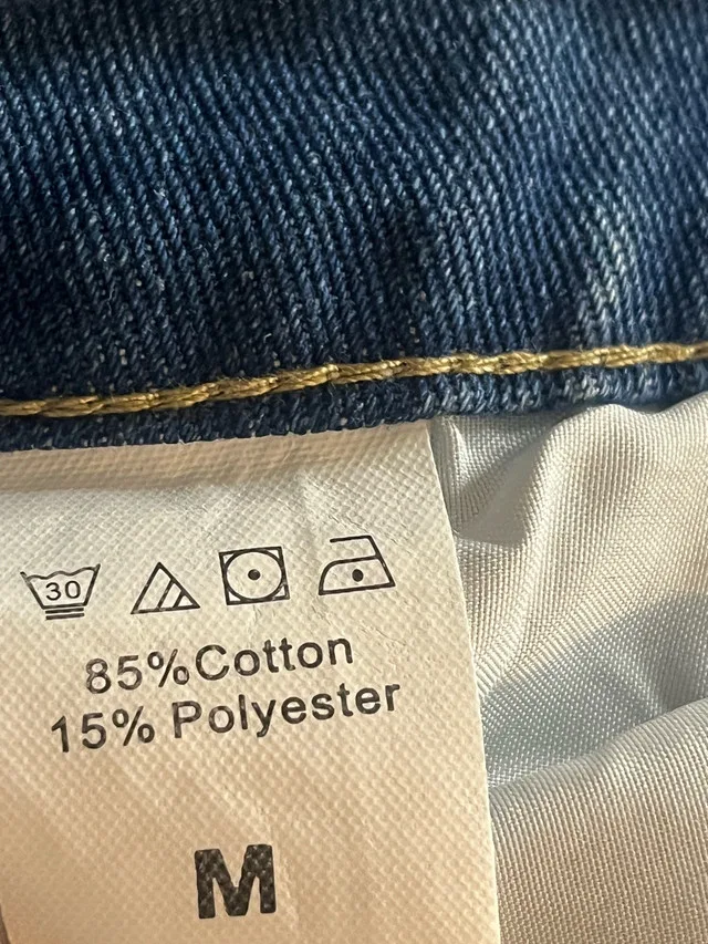 Long denim skirt / jean skirt image indicator(4)