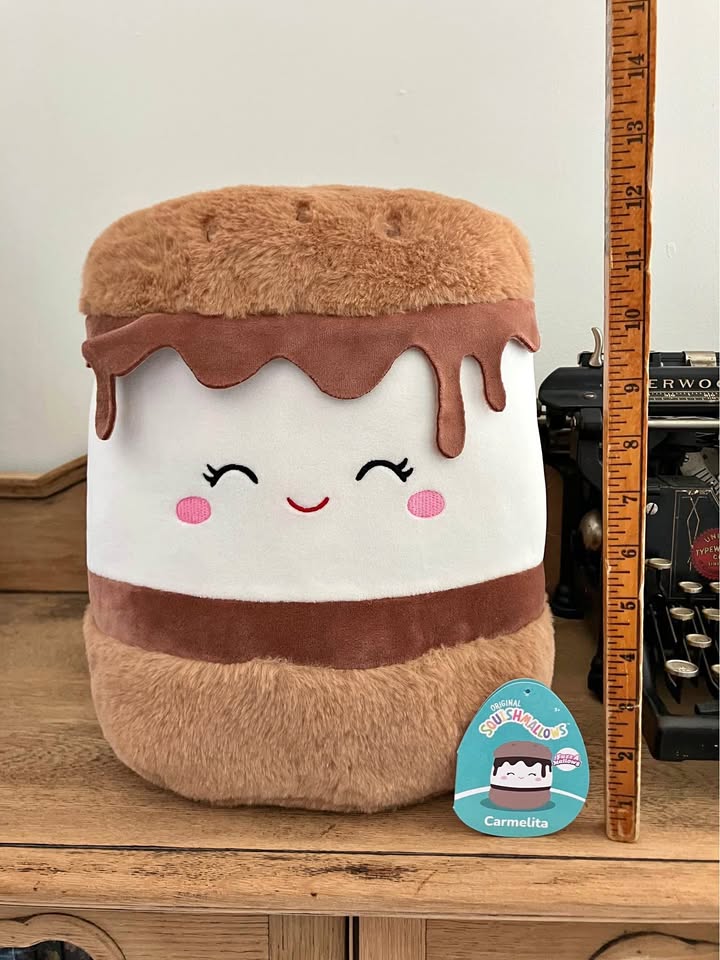 Squishmallow Carmelita S'mores 12"