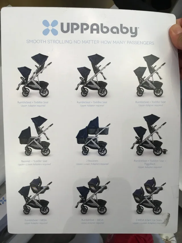 UPPAbaby Vista V2 Double Stroller and Bassinet image indicator(10)