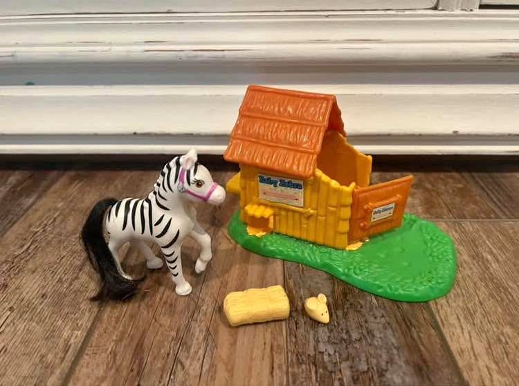 Vintage Littlest Pet Shop Baby Zebra