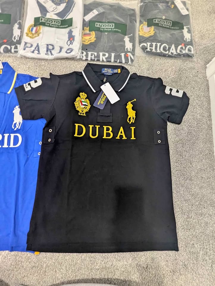 🇦🇪DUBAI POLO COLLARED T-SHIRT