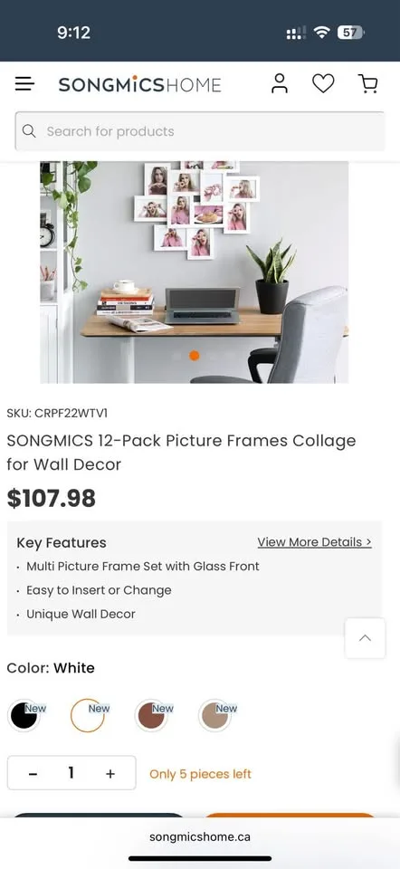 Brand New Wall Frame Set! image indicator(5)