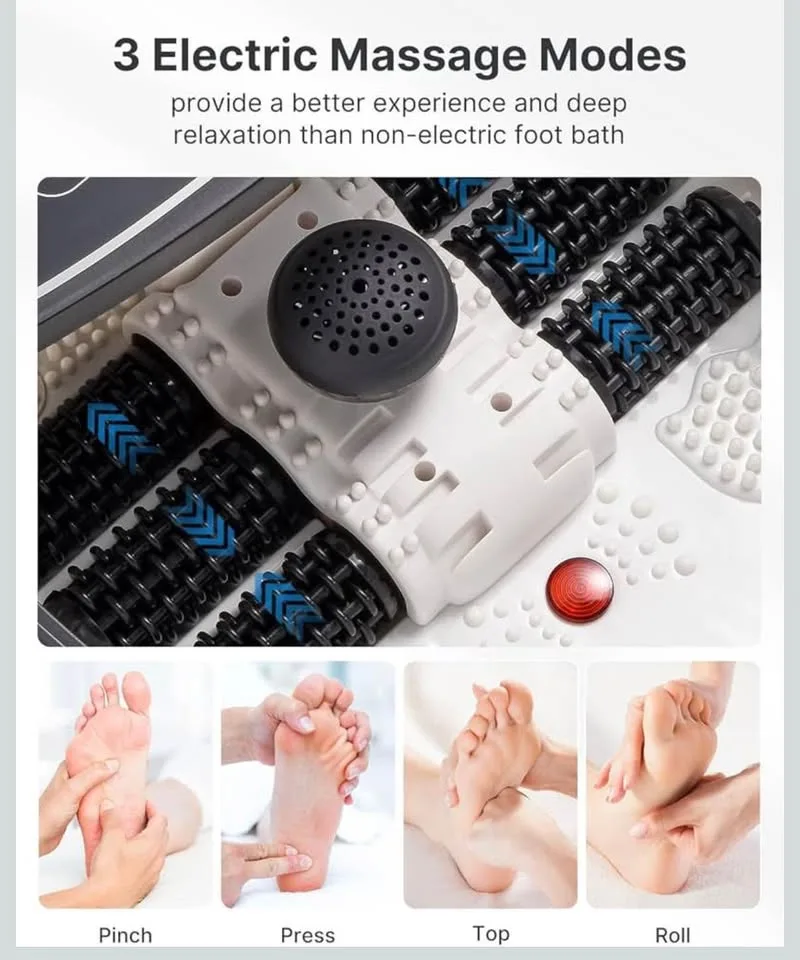 Brand New Foot Spa Bath Massager image indicator(4)