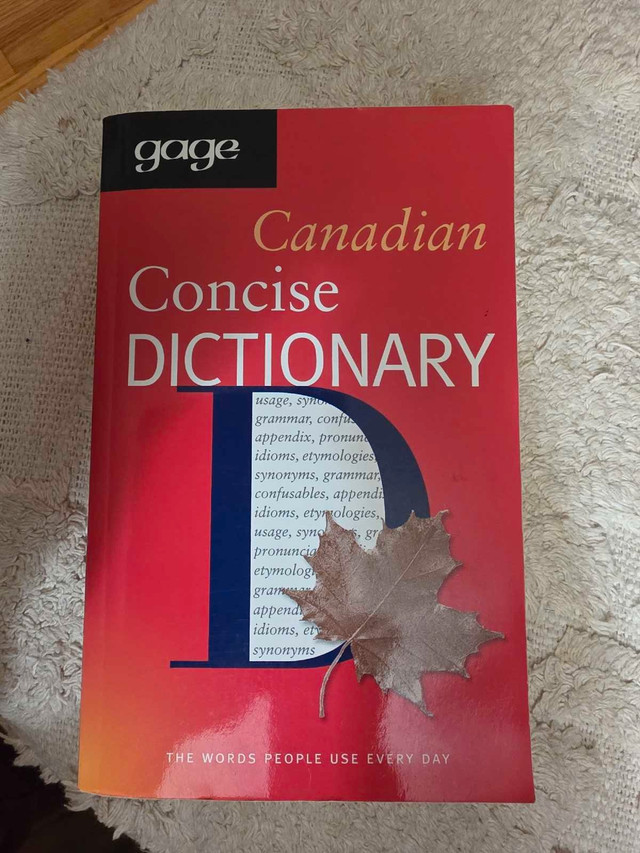 Gage Canadian Concise Dictionary