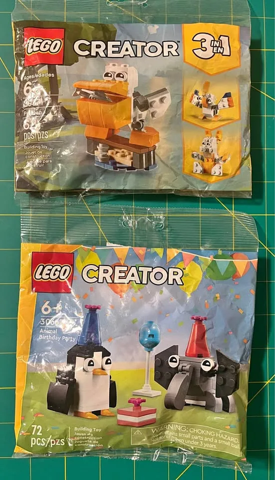 LEGO Creator Polybag Bundle — 30667 + 30571 (NEW)