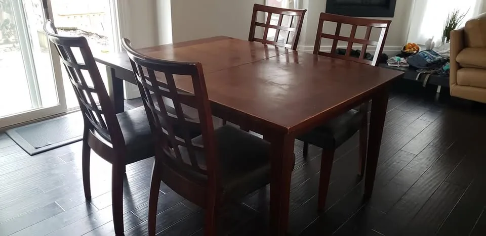 Buffet, hutch and table with leaf image indicator(2)