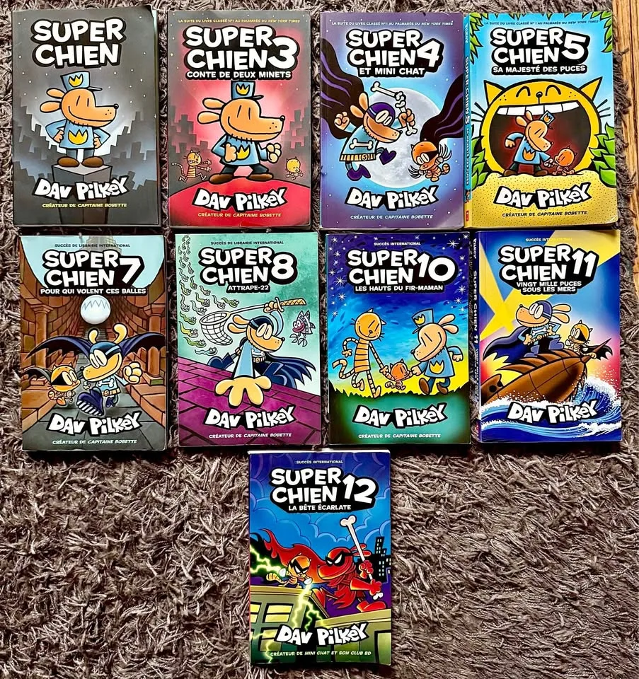 Dogman / Super Chien French books