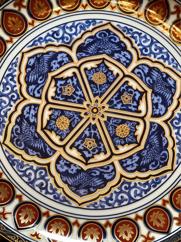 Vintage Imari Collector Plate Japan image indicator(3)