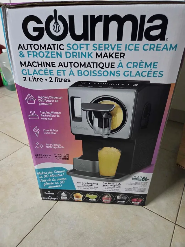 Gourmia Ice Cream Maker image indicator(3)
