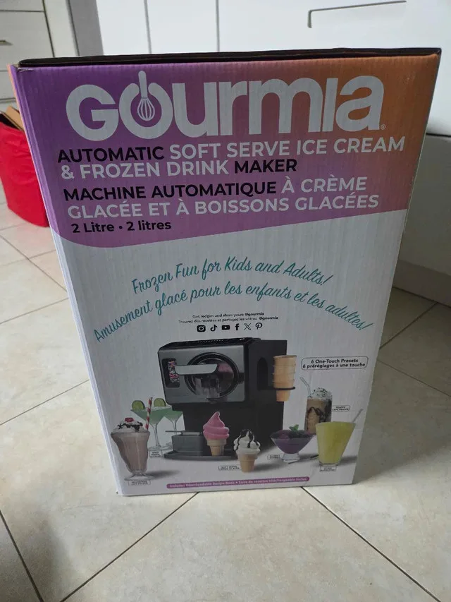 Gourmia Ice Cream Maker image indicator(5)