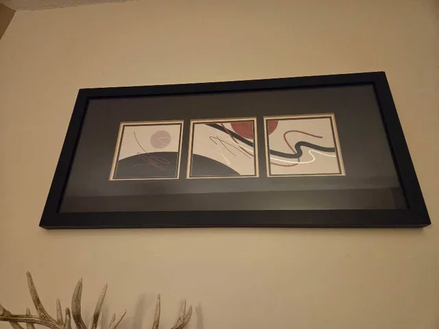 Abstract Framed Wall Art image indicator(3)