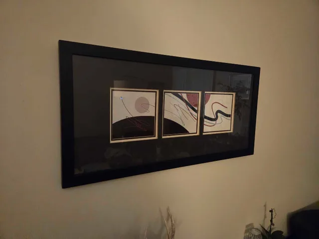 Abstract Framed Wall Art image indicator(4)