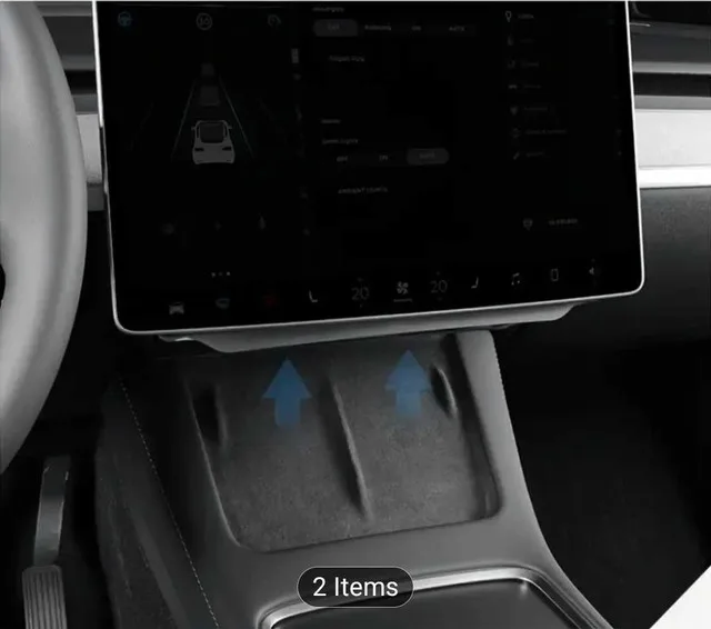 Tesla Model 3/Y Under Screen Storage Box image indicator(4)
