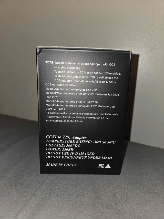Tesla CCS1 to TPC Adapter image indicator(6)