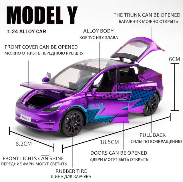 1:24 Tesla Model Y - photo 3