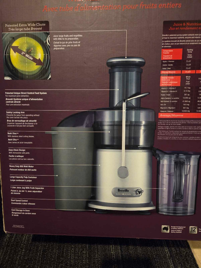 Breville Juice Fountain Plus Juicer - photo 5