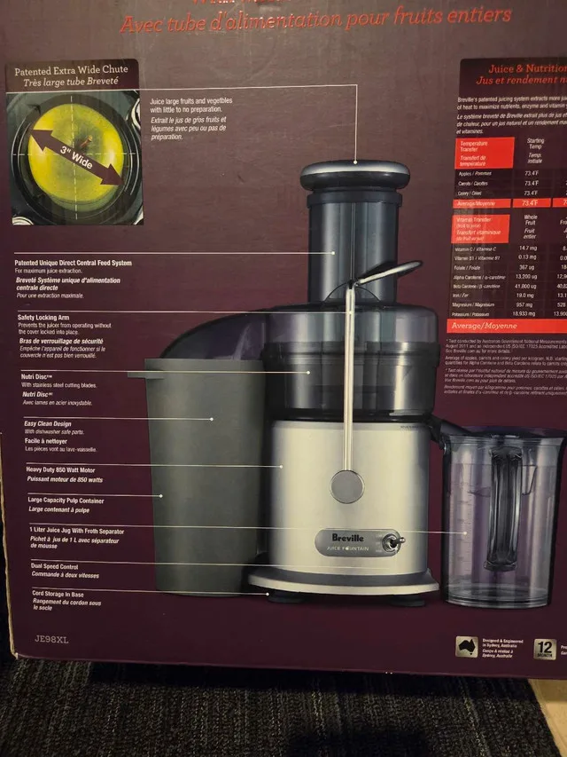Breville Juice Fountain Plus Juicer image indicator(5)