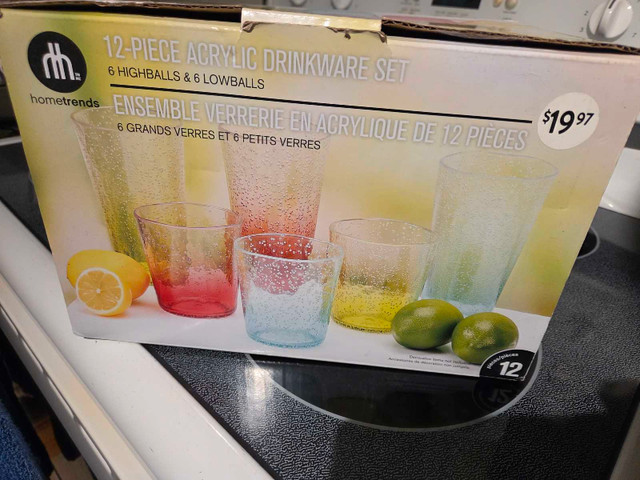 Hometrends Acrylic Drinkware Set - photo 3