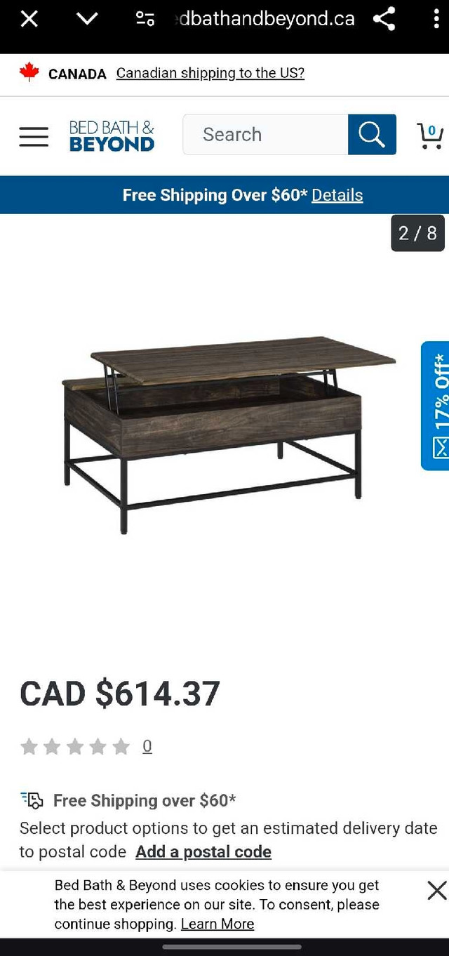 Modern Lift Top Coffee Table - photo 2