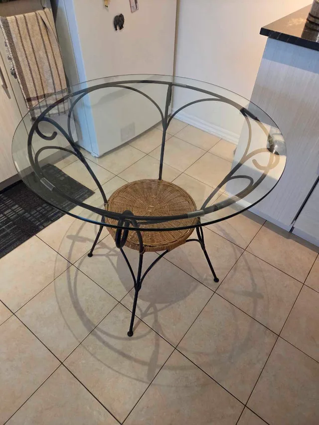 Glass Top Bistro Table image indicator(8)