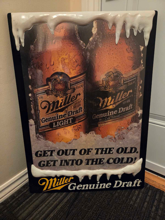 Miller Genuine Draft Light Sign - photo 5