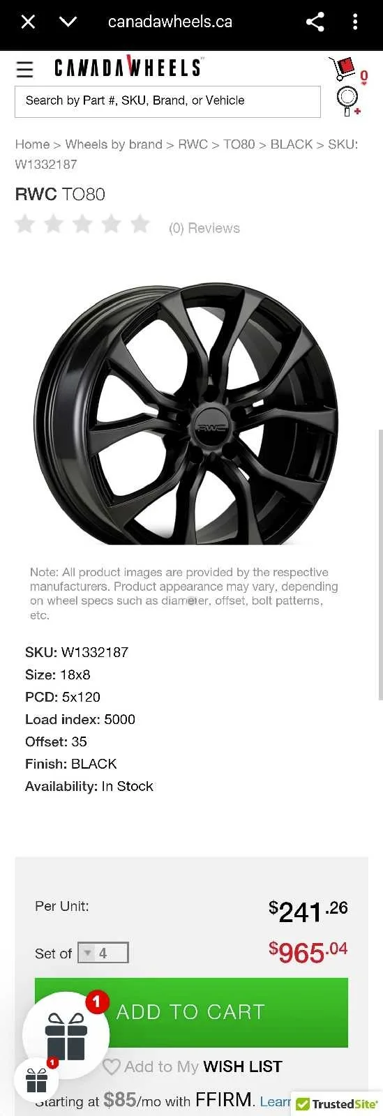 Michelin X-Ice 235/45R18 on Tesla Rims image indicator(6)