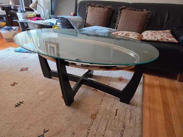 Modern Glass Coffee Table thumbnail