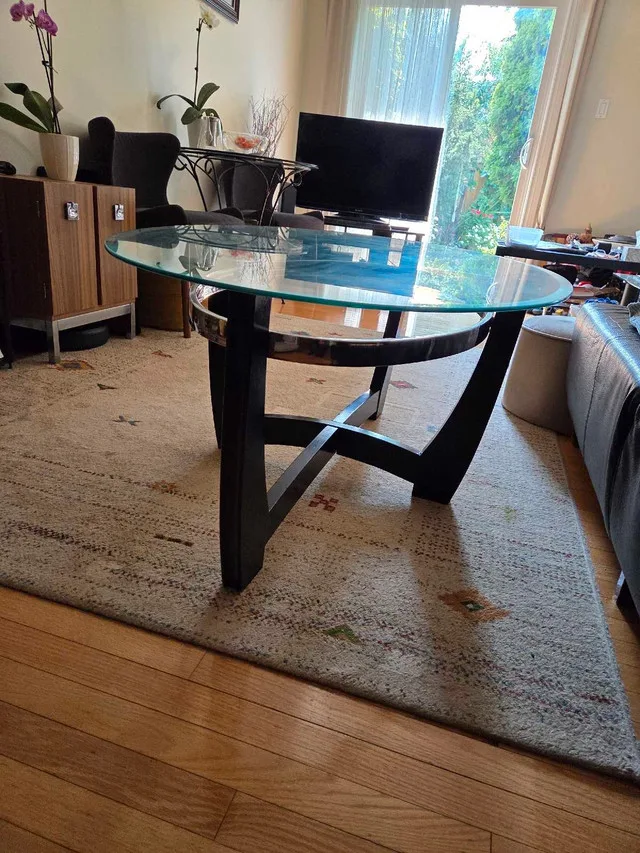 Modern Glass Coffee Table image indicator(3)