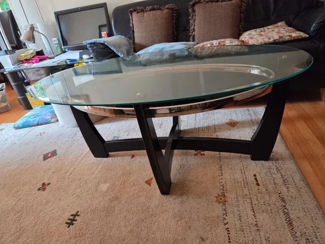 Modern Glass Coffee Table image indicator(4)