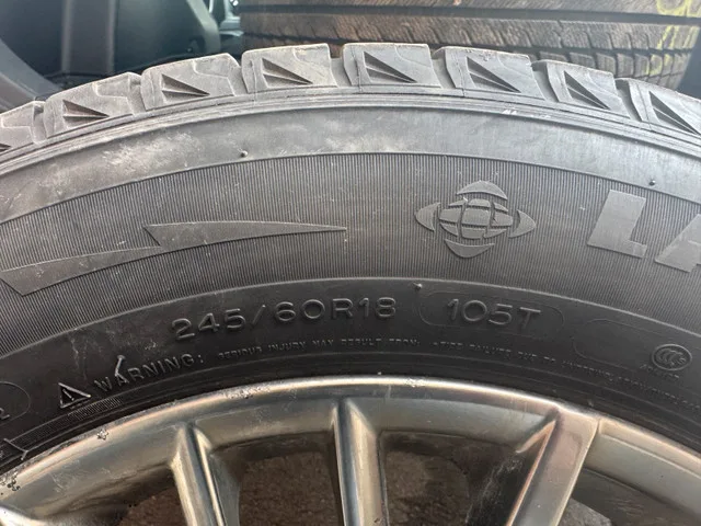 Toyota Highlander winter tire set image indicator(4)