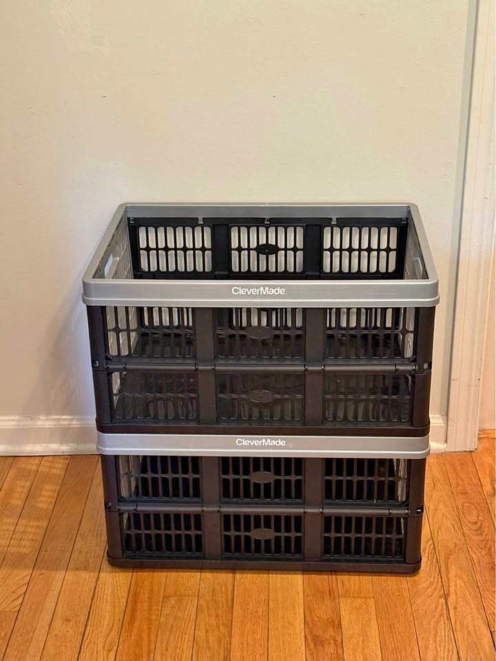 CleverMade Collapsible Utility Crates - 2
