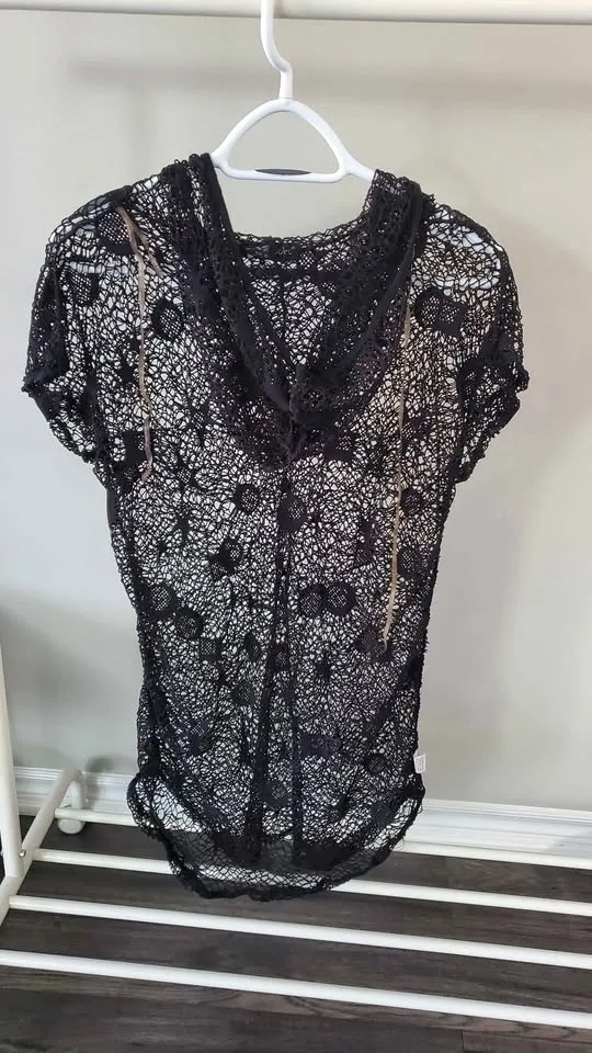 Swimsuit coverup , Bohemian style outfit Size M image indicator(2)