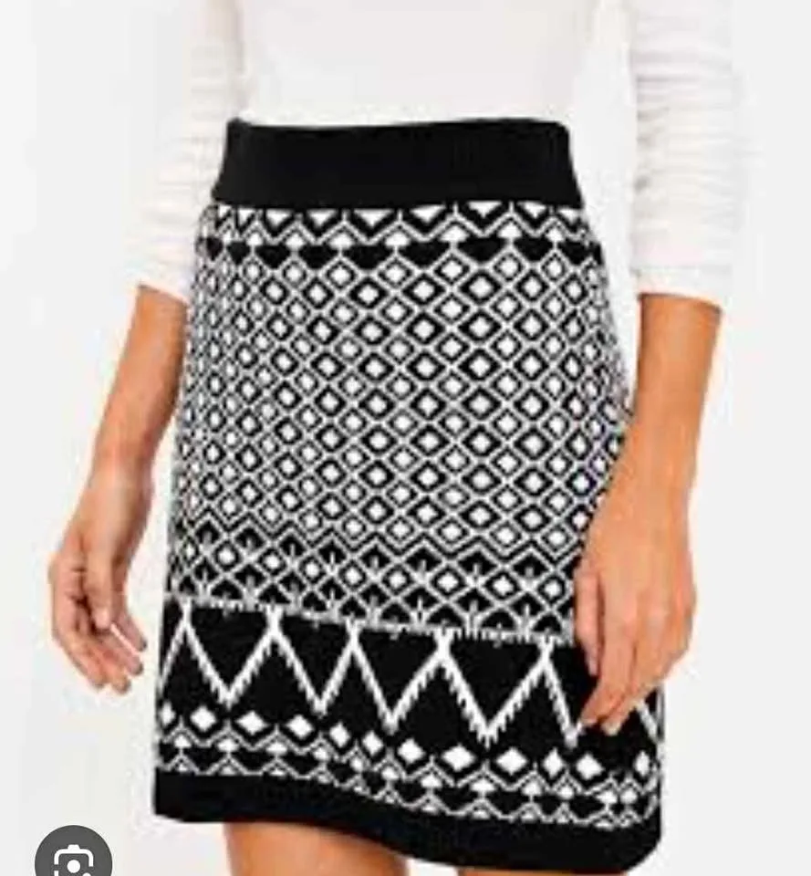 Mini skirt isle knit, Size M thumbnail