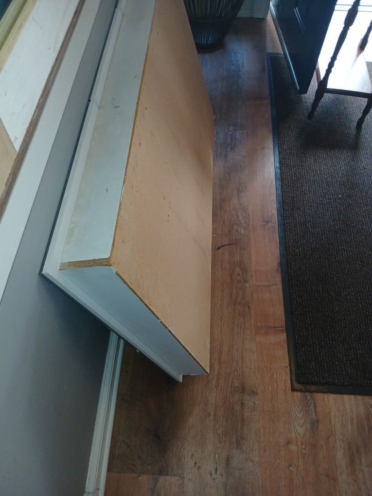 Large 3 Section Medicine Cabinet. 46w x28h x 4 dept recessed. - photo 4