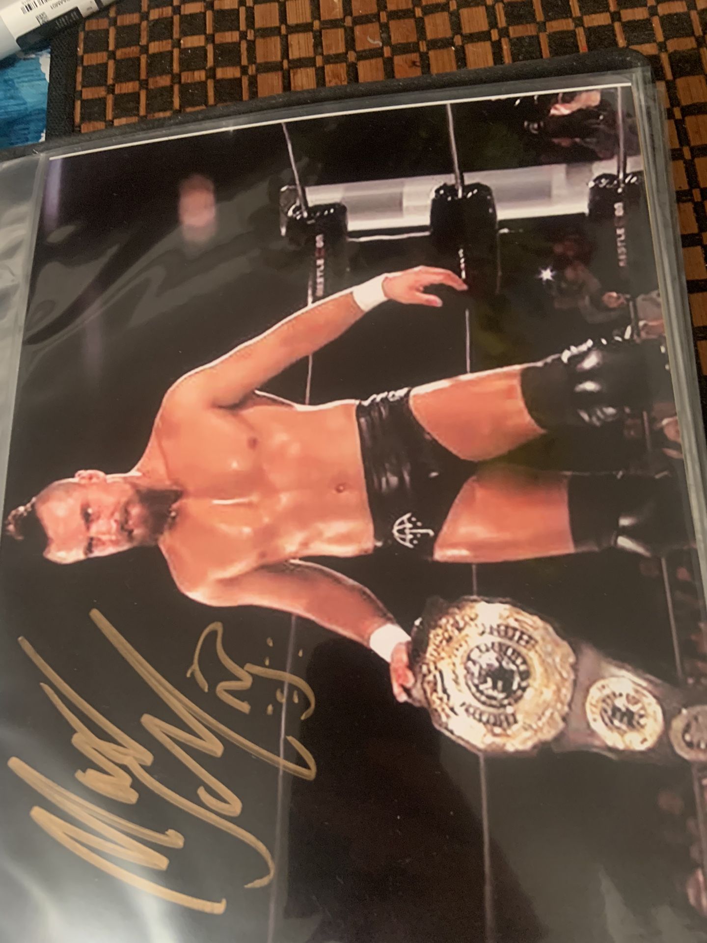Marty Scurll Autograph