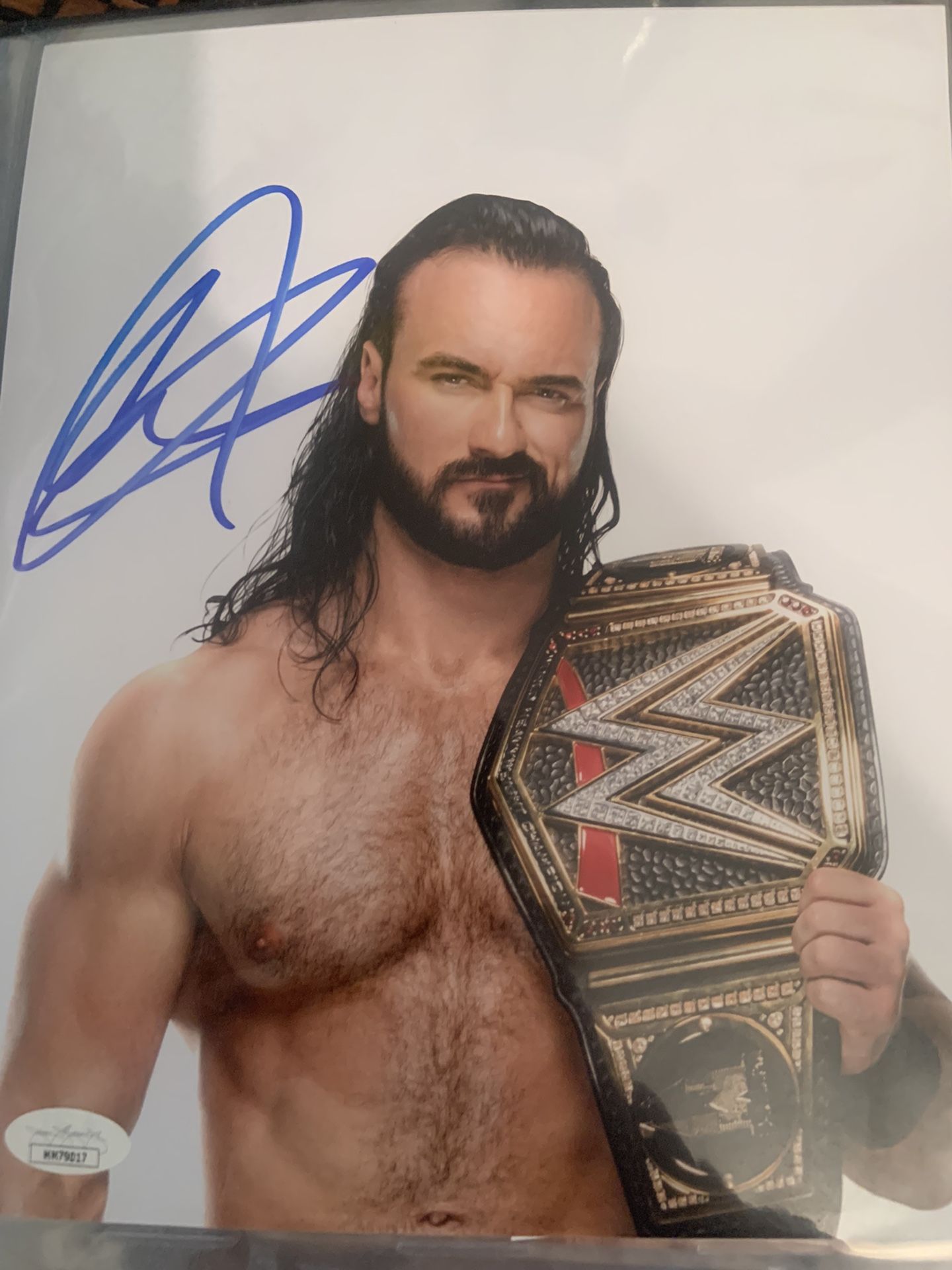 Drew McIntyre Autograph