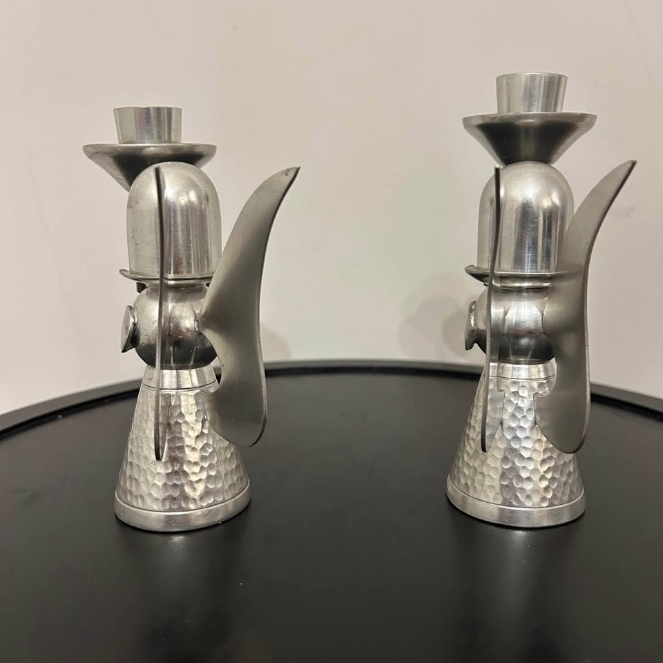 Wisnol Pewter Angel Candle Holders - Indonesia ASIS - photo 3
