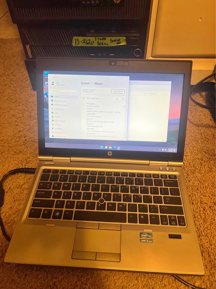HP Elite book core i5 - 3rd gen for sale