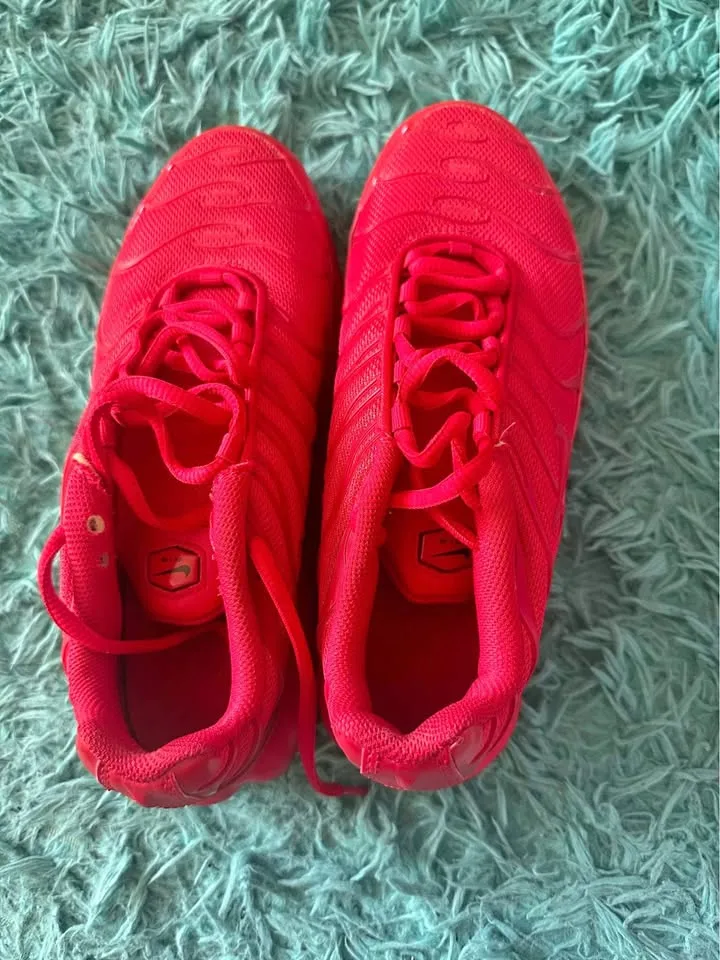 Red Nike Air Max Plus