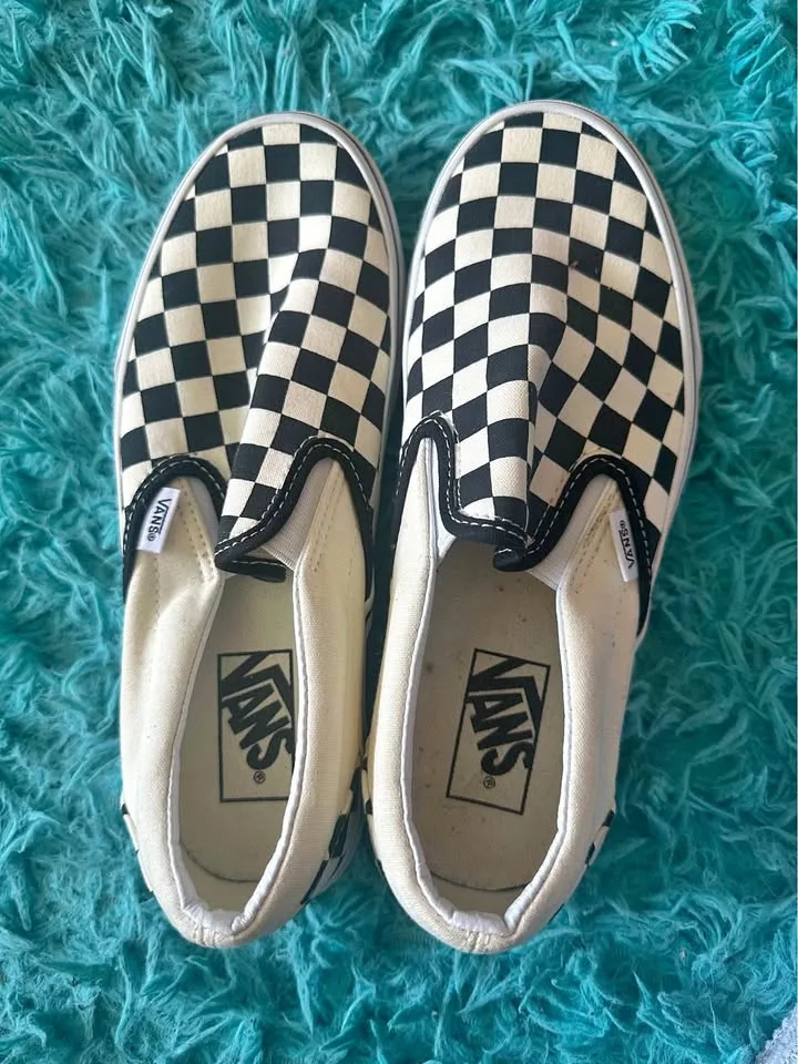 Vans Slip-on Checkerboard Skate Shoes