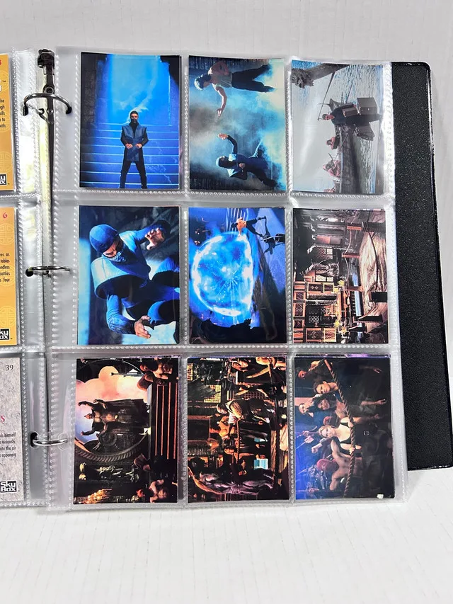 Vintage 1995 Mortal Kombat Card Lot – 280 Cards Total image indicator(2)