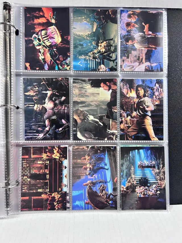 Vintage 1995 Mortal Kombat Card Lot – 280 Cards Total image indicator(6)