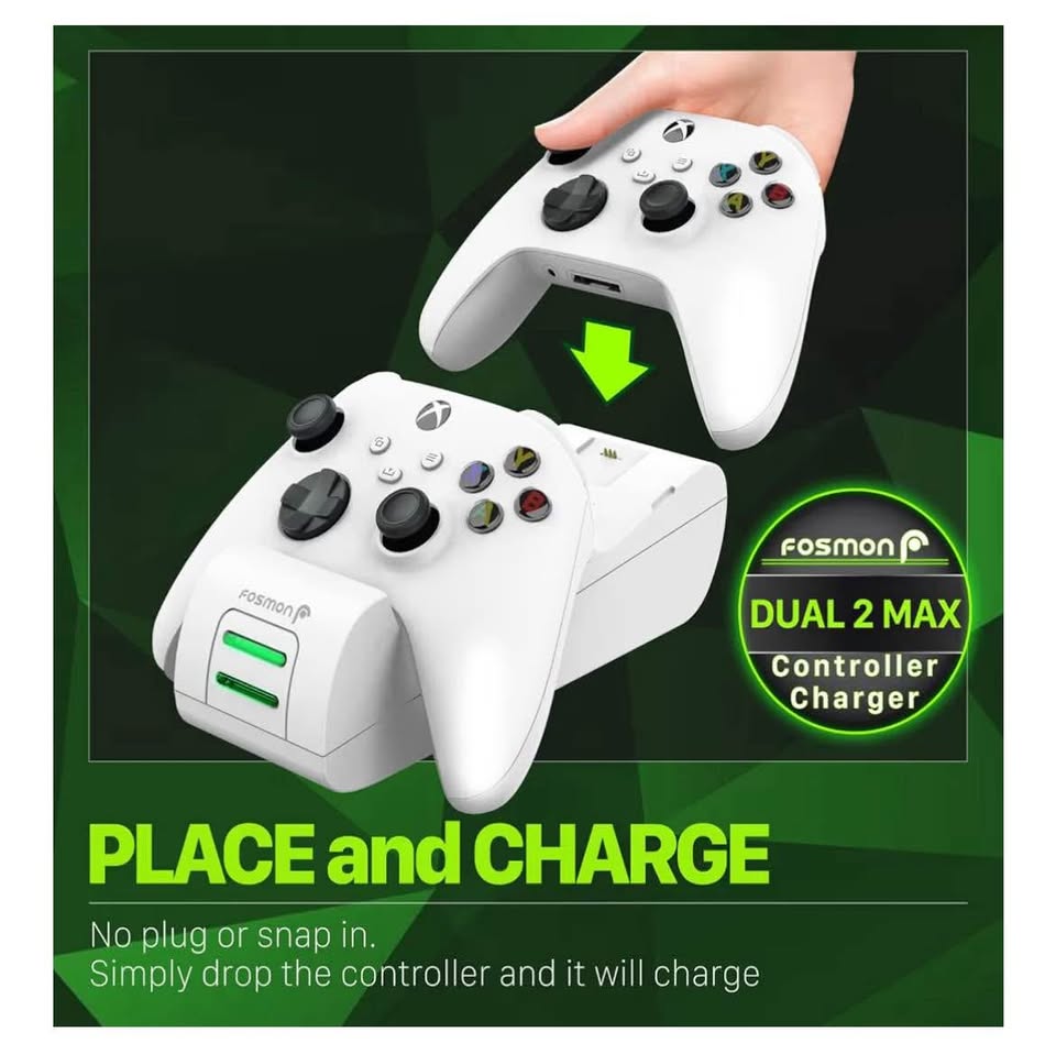 Xbox Controller Charger with 2 Batteries - photo 2