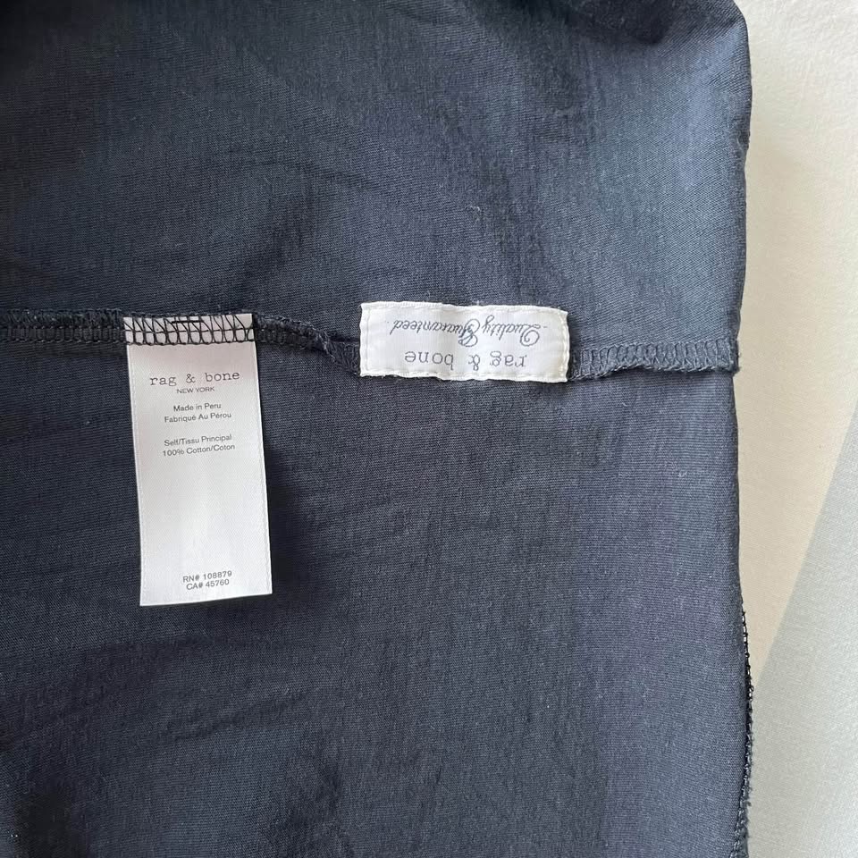 Rag & Bone 100% Cotton Long-Sleeve Men's Shirt XL - photo 4