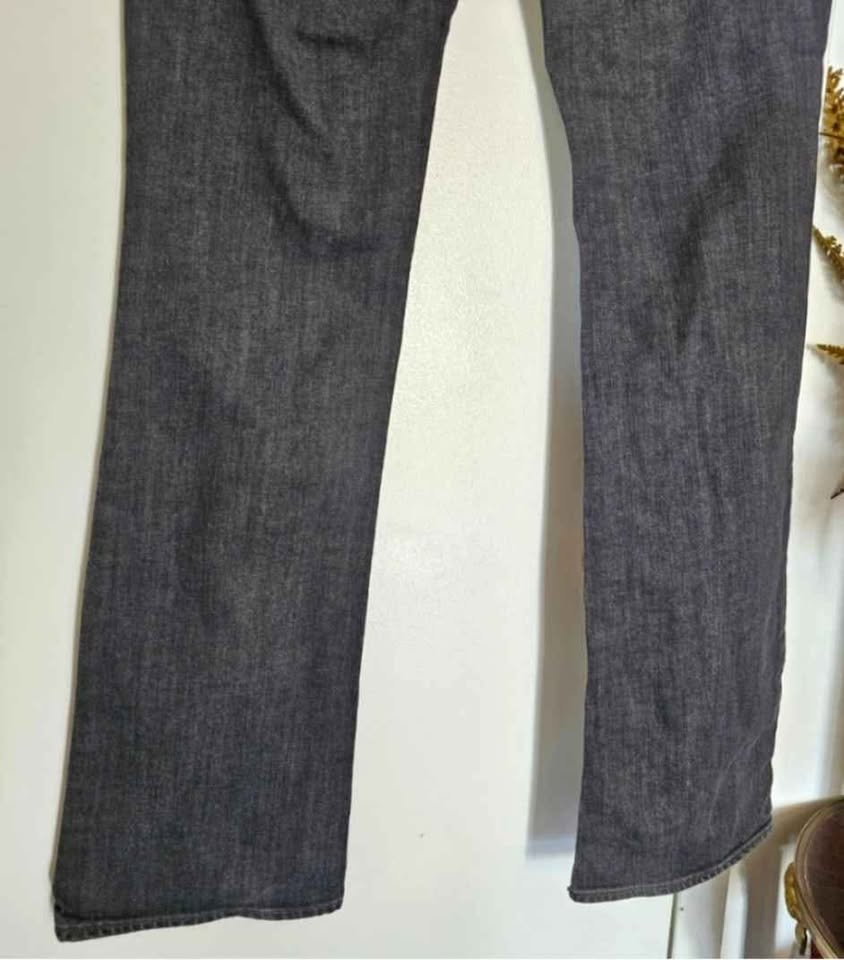 Size 26 Madewell Bootcut Low Rise Dark Grey Stretch Jeans - photo 3