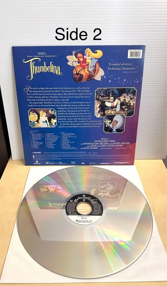 Thumbelina Framed Laser Disc image indicator(3)