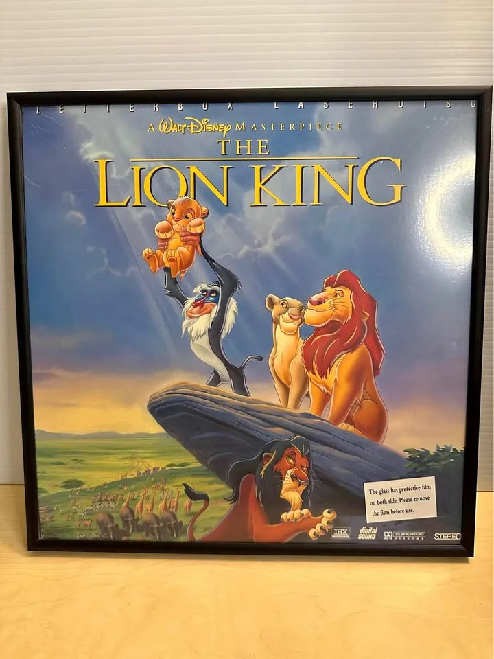The Lion King Framed Laser Disc thumbnail