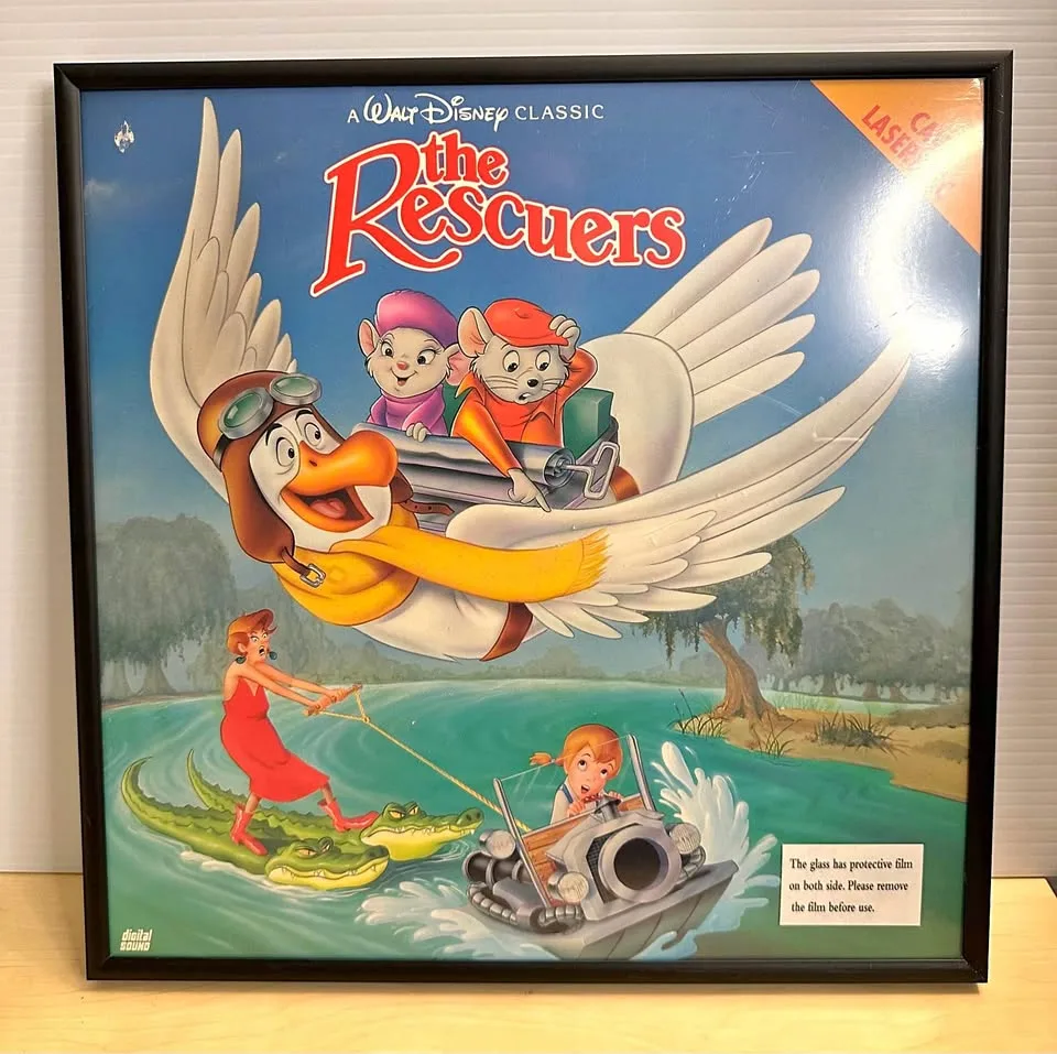 The Rescuers Framed Laser Disc thumbnail